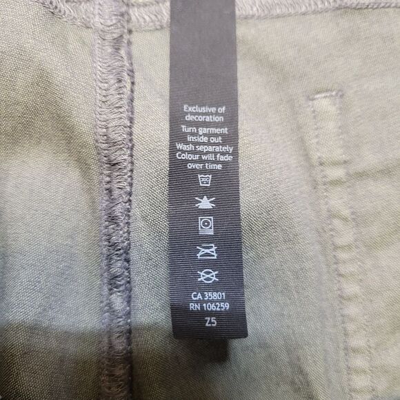Lululemon ABC Pant Slim Washed Grey Sage Style M5669S - Picture 9 of 13